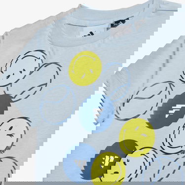  adidas Tennis Çocuk Mavi Şort Takım