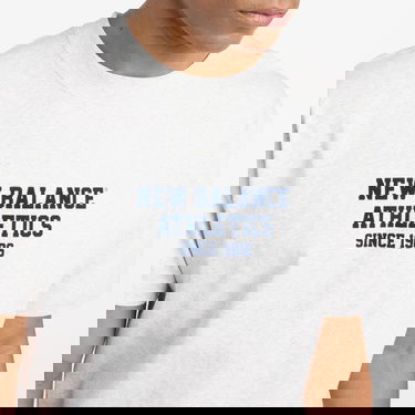  New Balance Varsity Graphic Erkek Beyaz T-Shirt