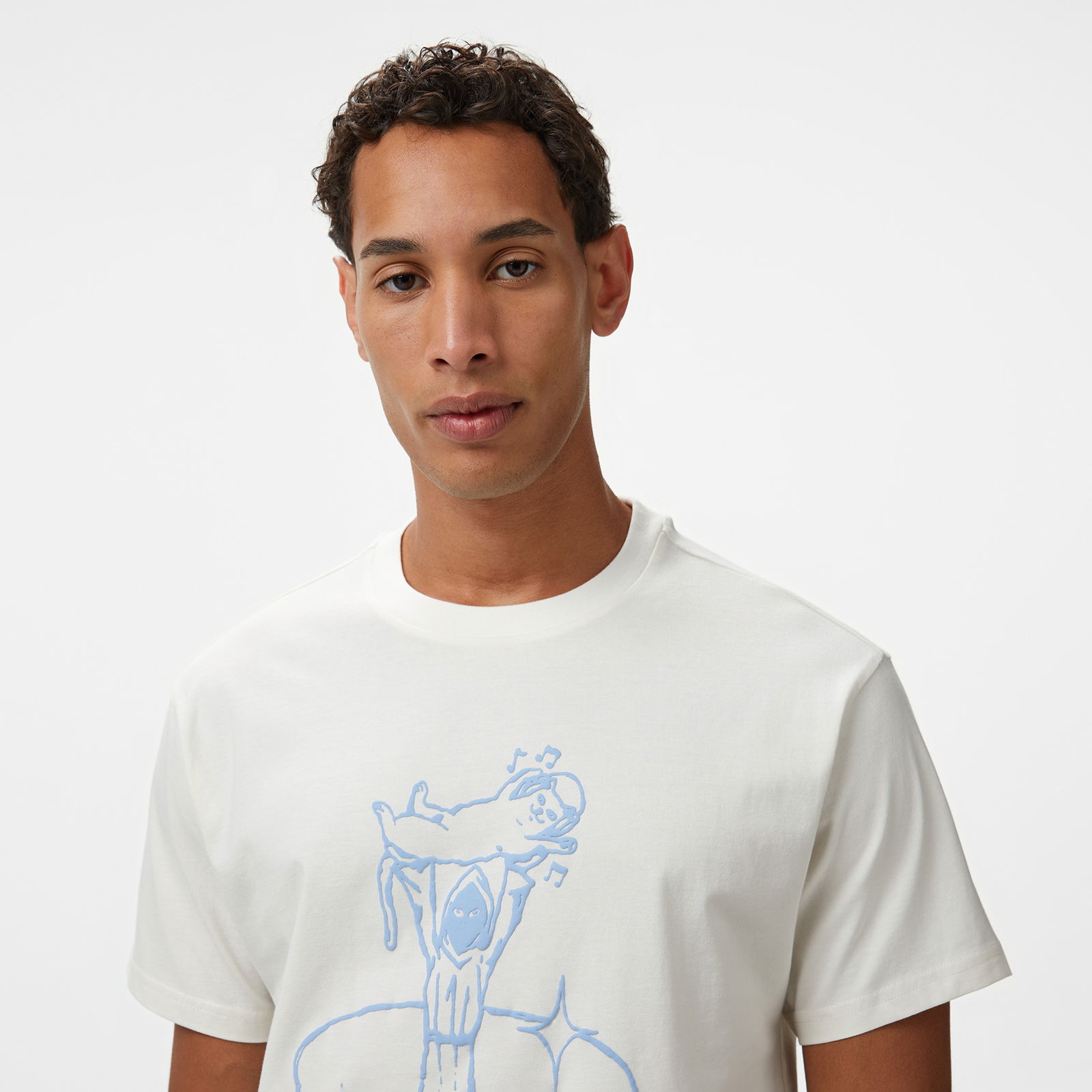 Ripndip Saturn Bone Erkek Beyaz T-Shirt