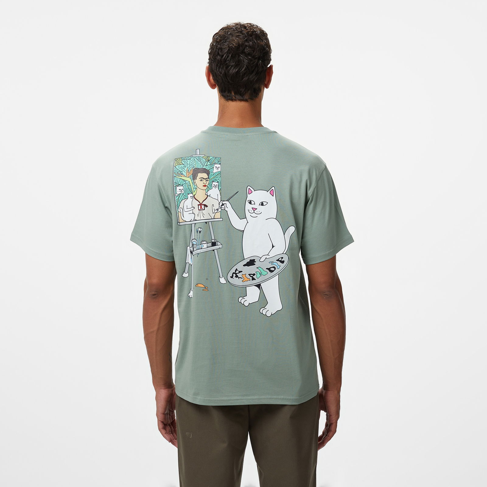 Ripndip Art Club Erkek Yeşil T-Shirt