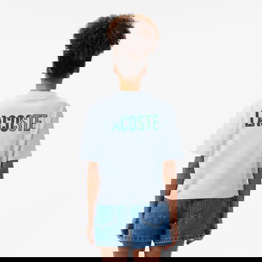  Lacoste Classic Fit Kadın Mavi T-Shirt