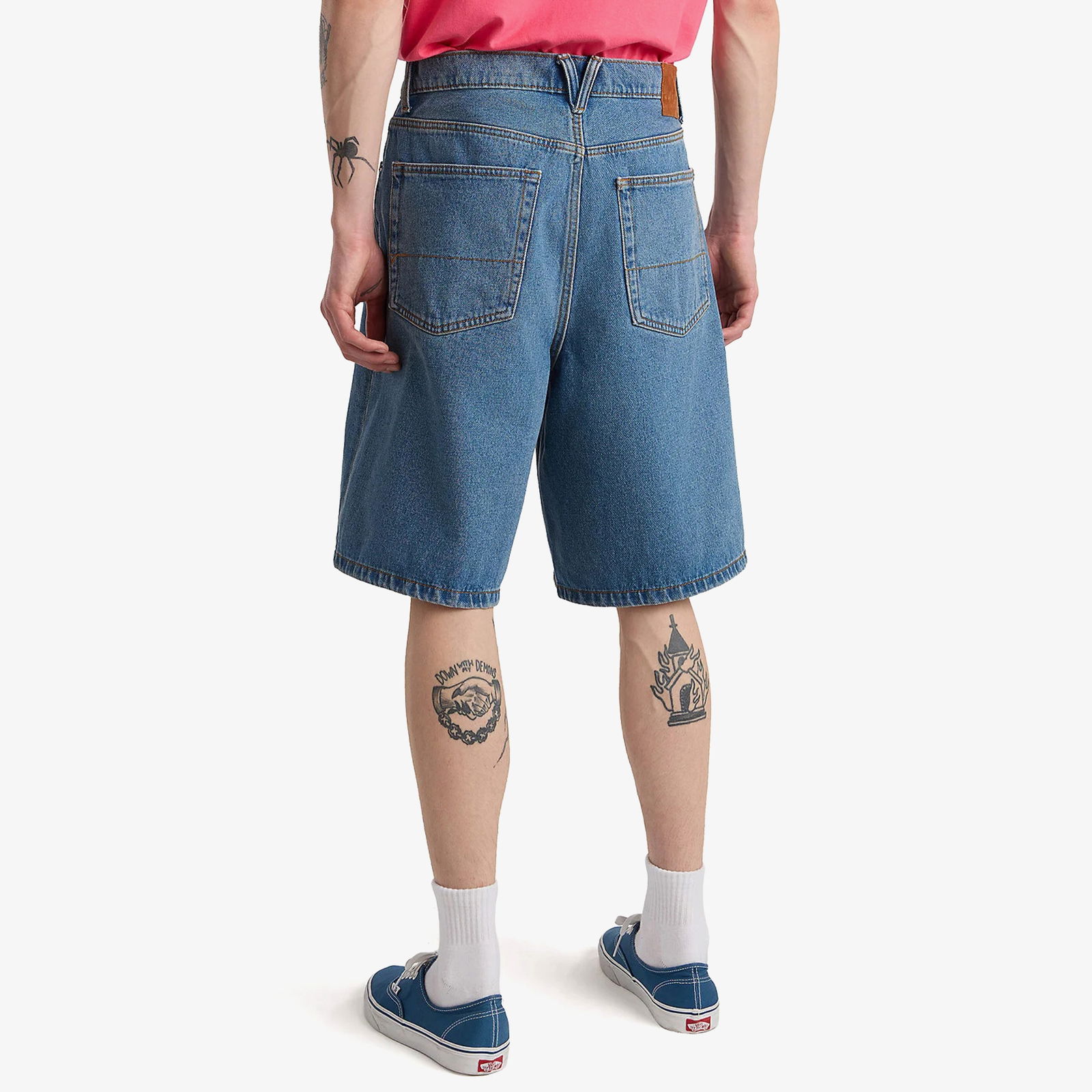 Vans Check-5 Baggy Denim Erkek Lacivert Şort