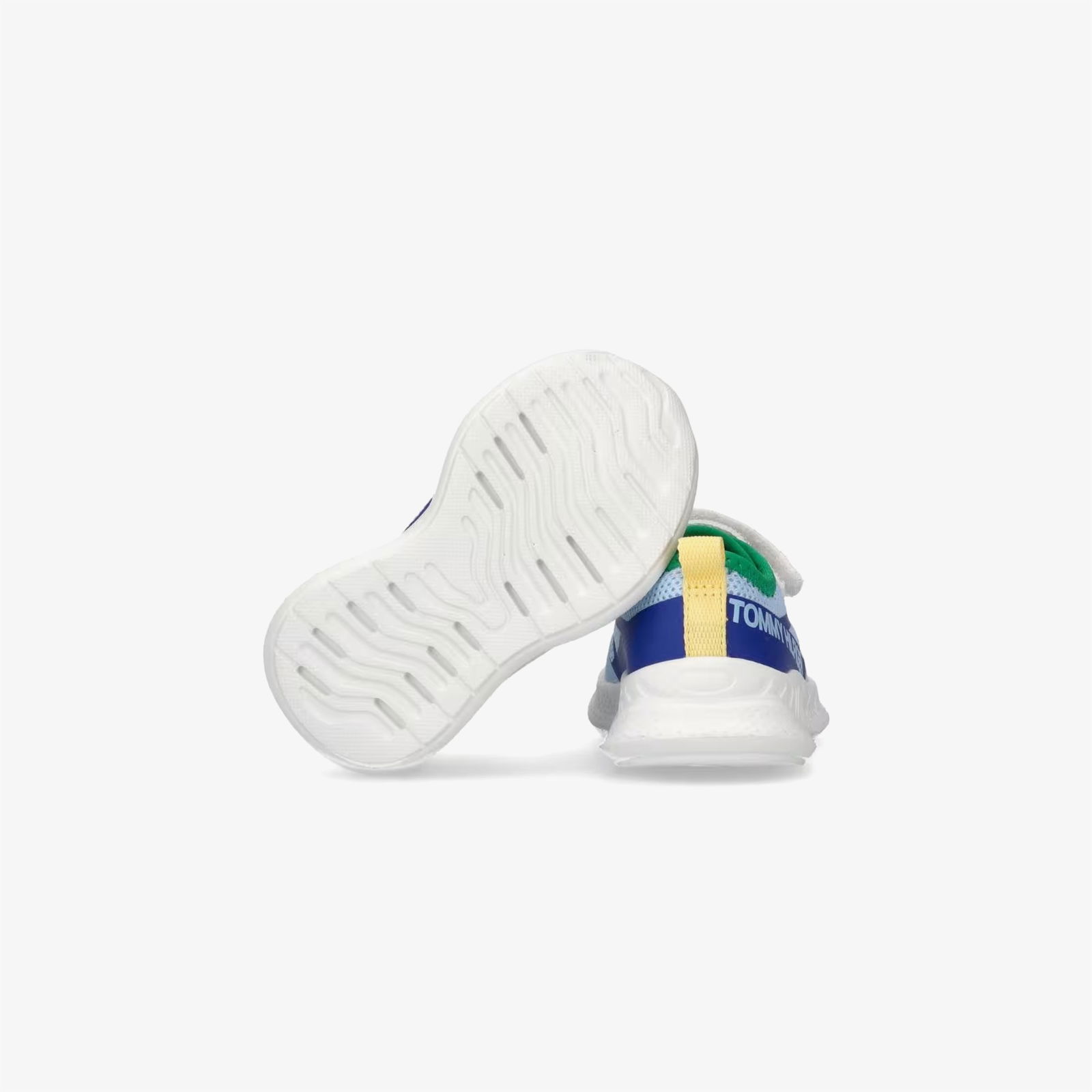 Tommy Hilfiger Lace Up Velcro Çocuk Mavi Spor Ayakkabı