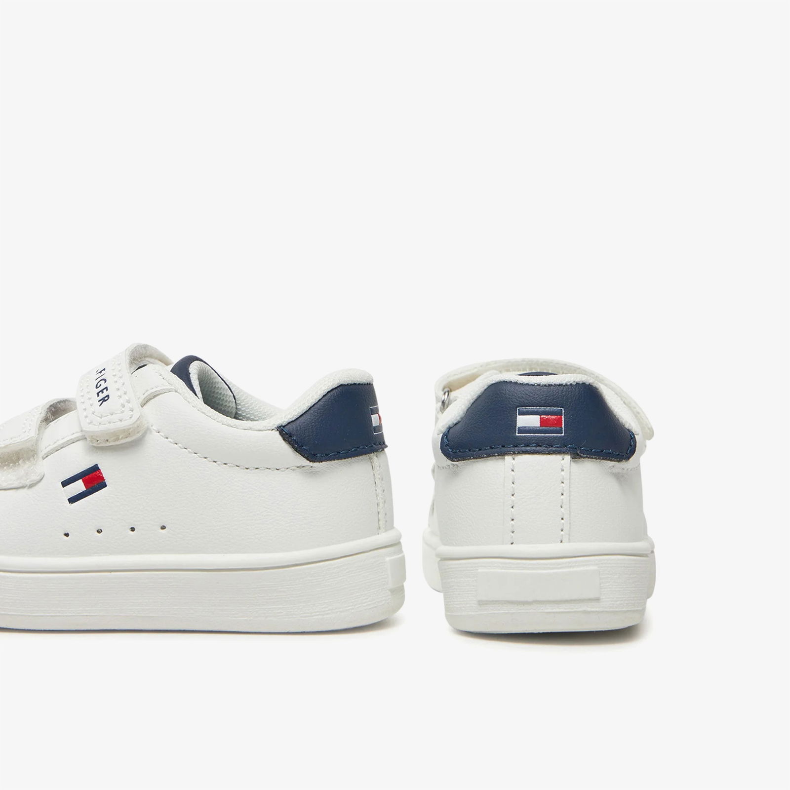 Tommy Hilfiger Flag Çocuk Beyaz Sneaker