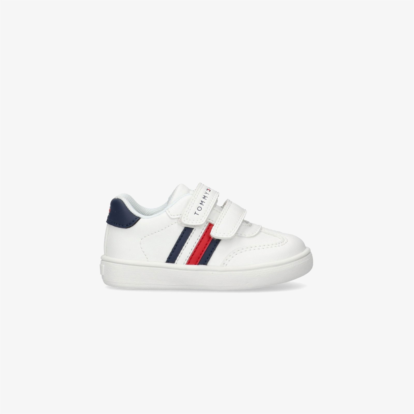 Tommy Hilfiger Flag and Hook Loop Çocuk Beyaz Sneaker