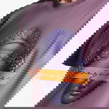  adidas Emre Yusufi Erkek Mor T-Shirt