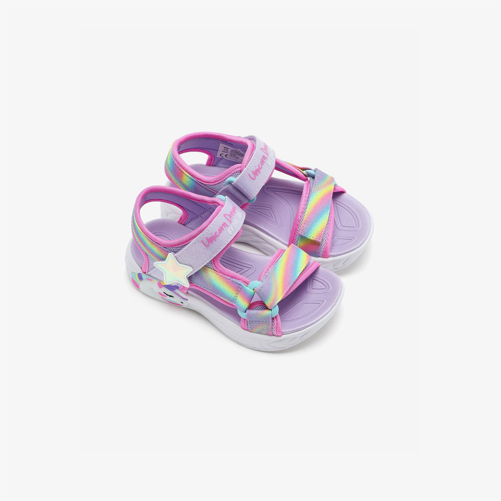 Skechers Unicorn Sandal Çocuk Mor Sandalet