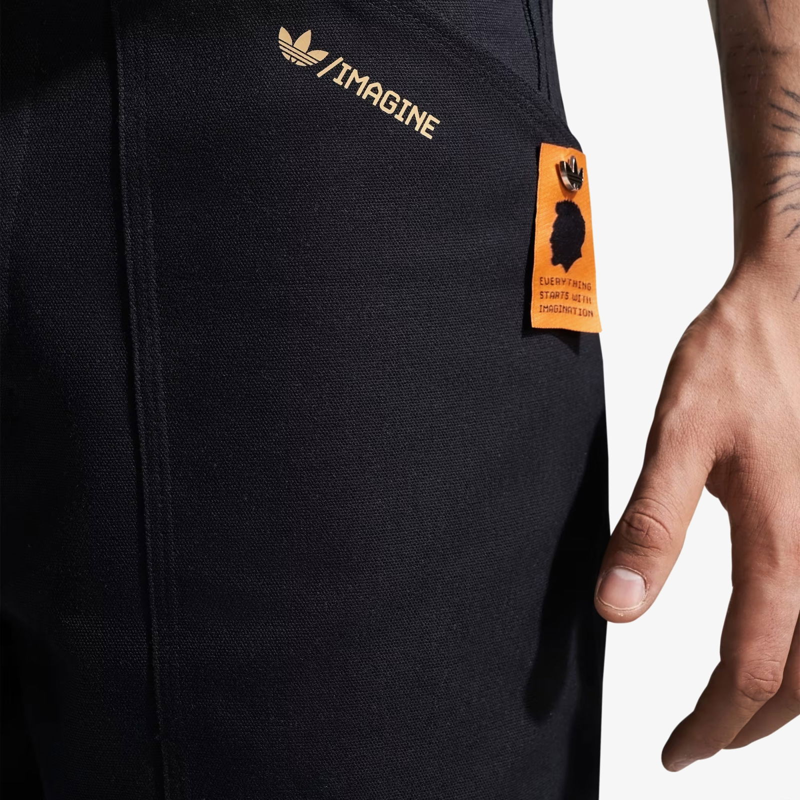 adidas Emre Yusufi Erkek Siyah Pantolon