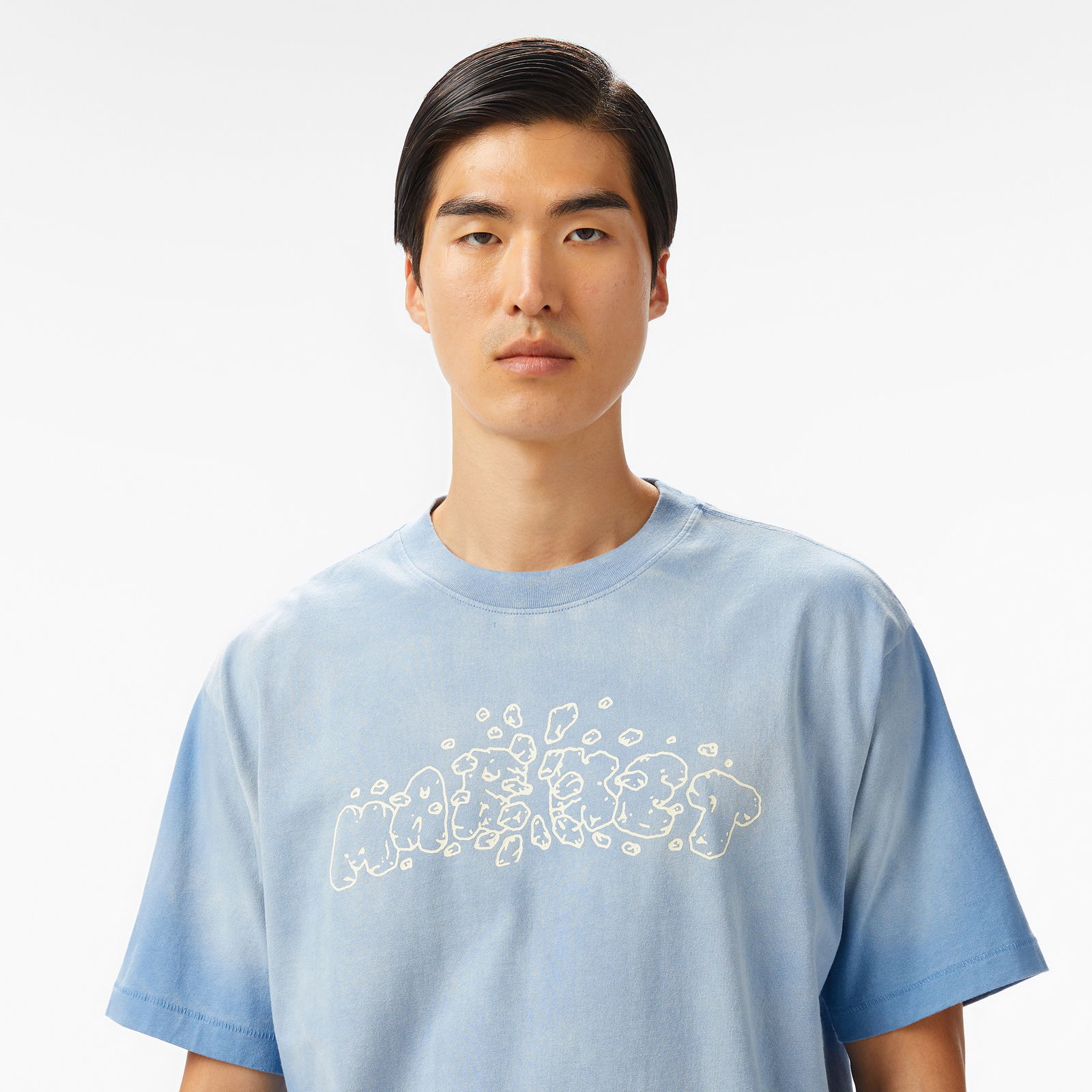 The Market Crash Unisex Mavi T-Shirt