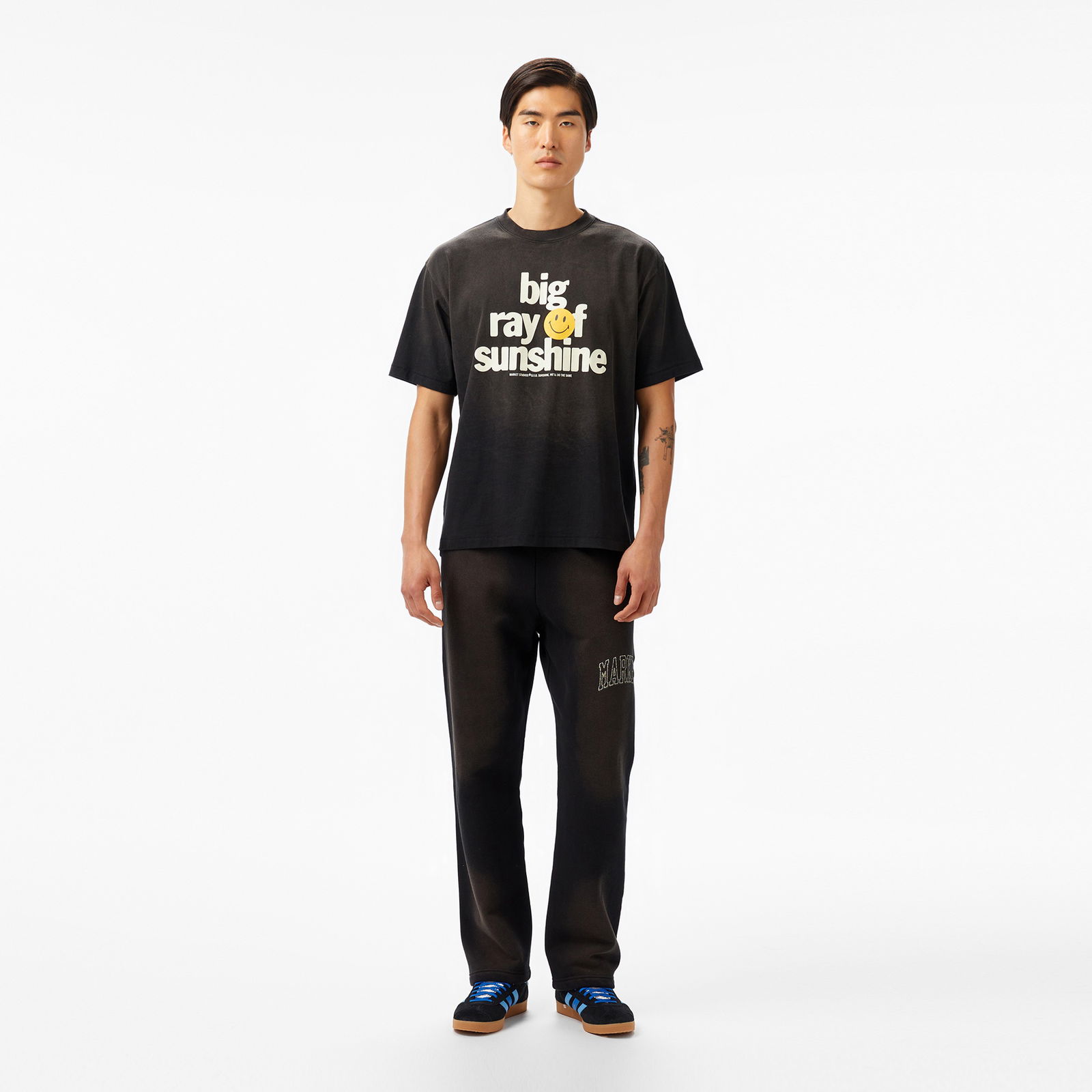 The Market 'Big Ray Of Sunshine' Unisex Siyah T-Shirt