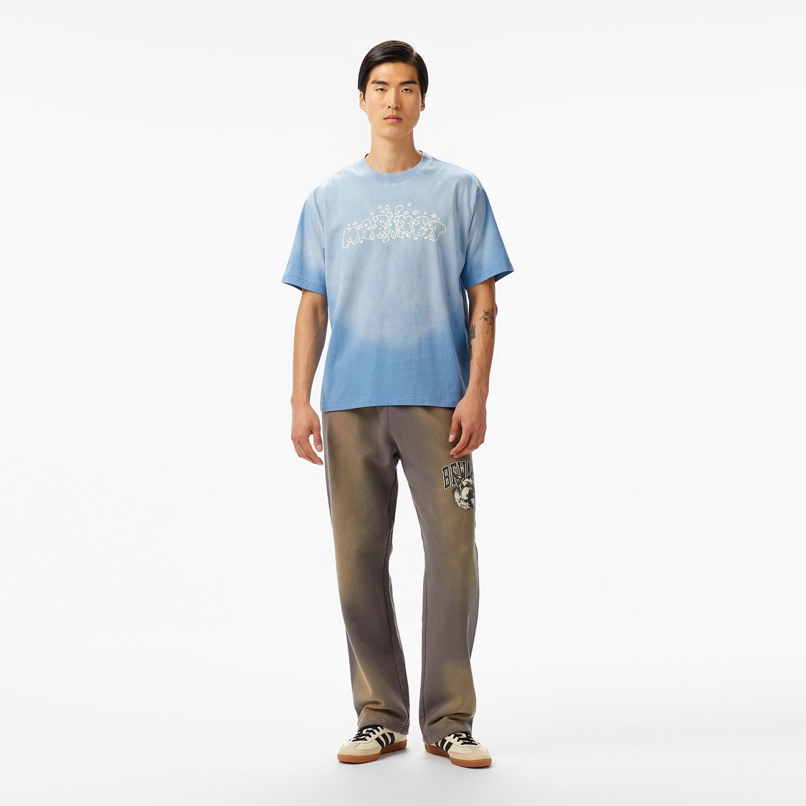 The Market Crash Unisex Mavi T-Shirt