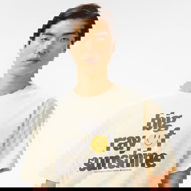  The Market 'Big Ray Of Sunshine' Unisex Krem T-Shirt