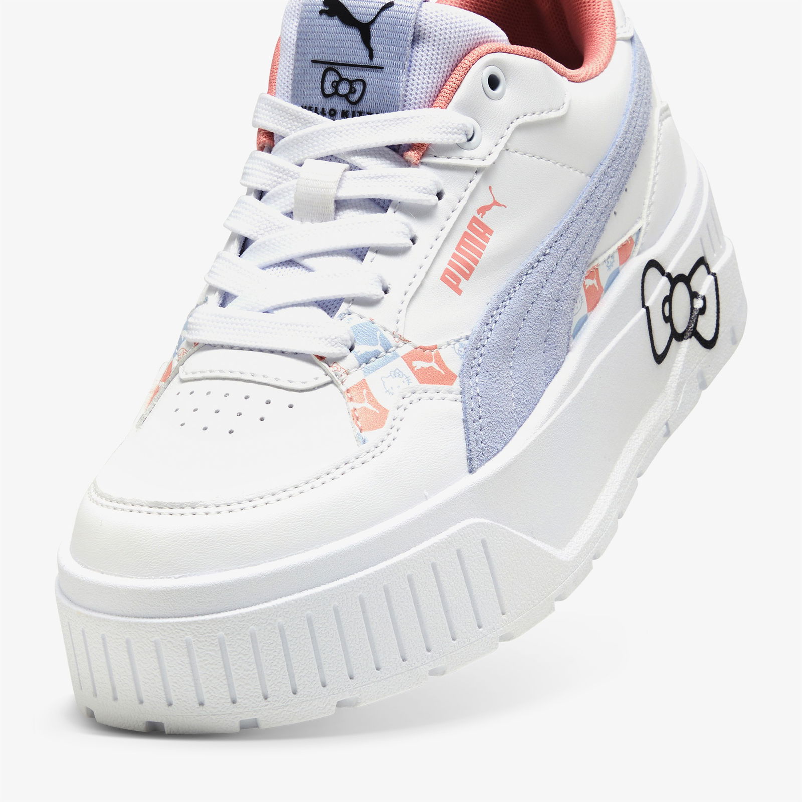 Puma Karmenidol Hk&Fr Jr Çocuk Beyaz Sneaker
