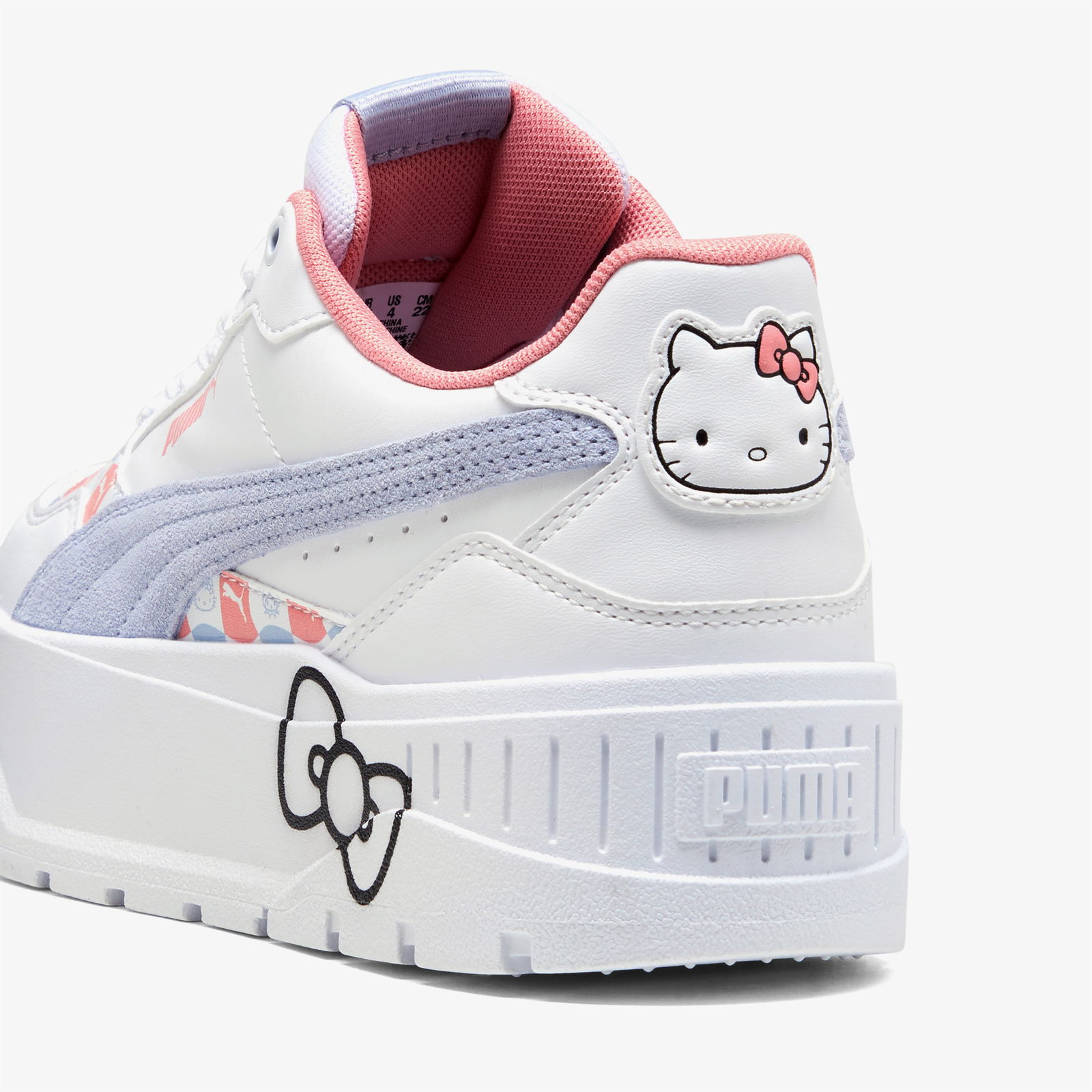 Puma Karmenidol Hk&Fr Jr Çocuk Beyaz Sneaker