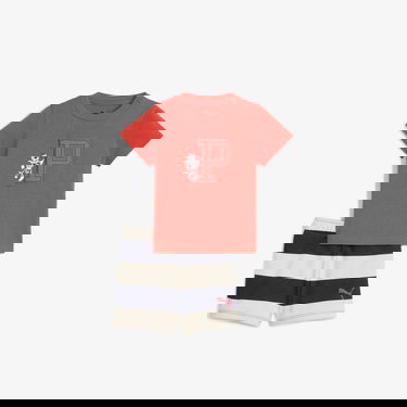  Puma Super Bebek Kırmızı Eşofman Takımı