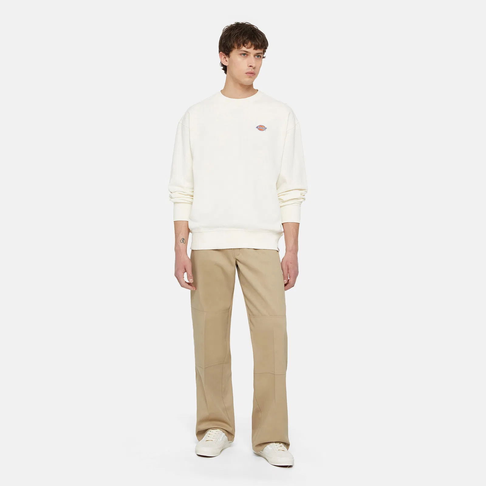 Dickies Millersburg Erkek Krem Sweatshirt