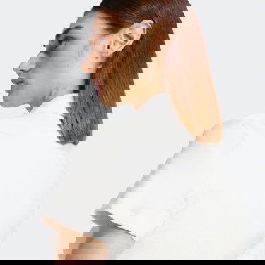  adidas Originals Kadın Beyaz Crop Gömlek