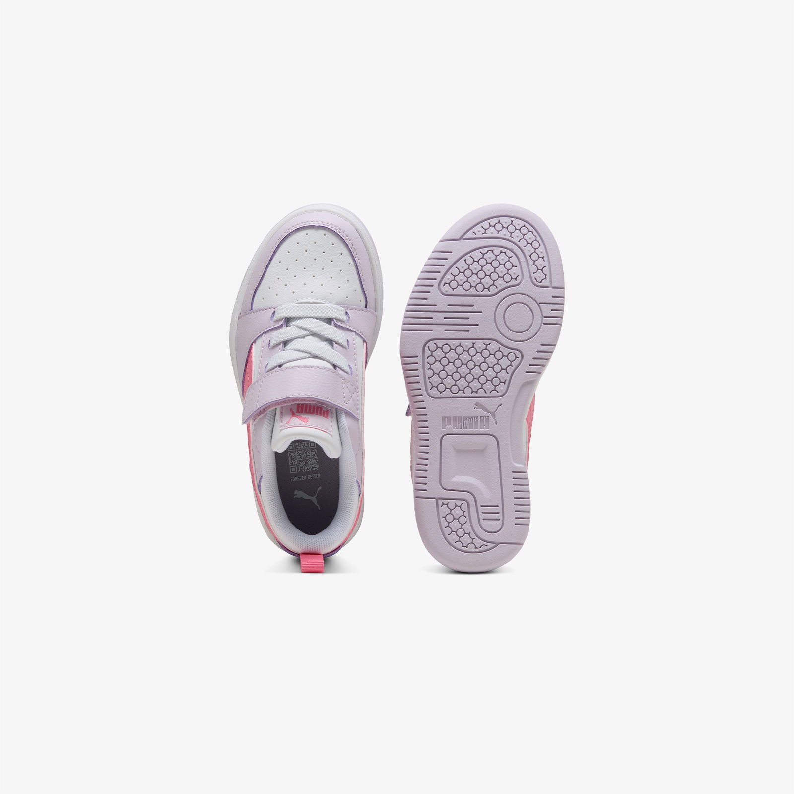 Puma Rebound V6 Lo Ac+ Ps Çocuk Mor Sneaker
