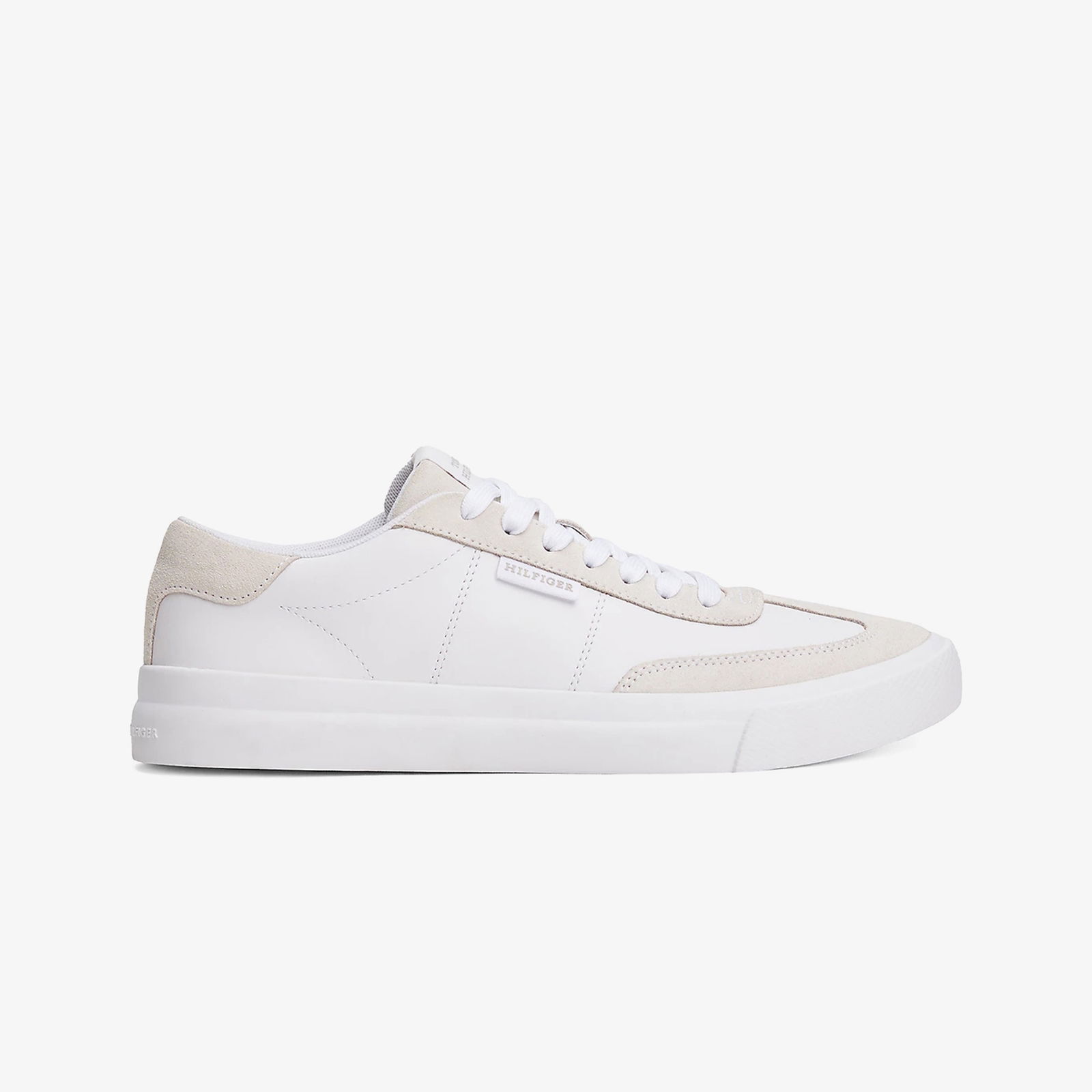 Tommy Hilfiger Cupset Leather Summer Erkek Beyaz Sneaker