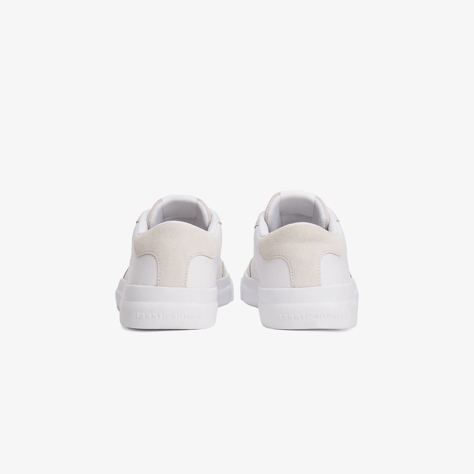 Tommy Hilfiger Cupset Leather Summer Erkek Beyaz Sneaker