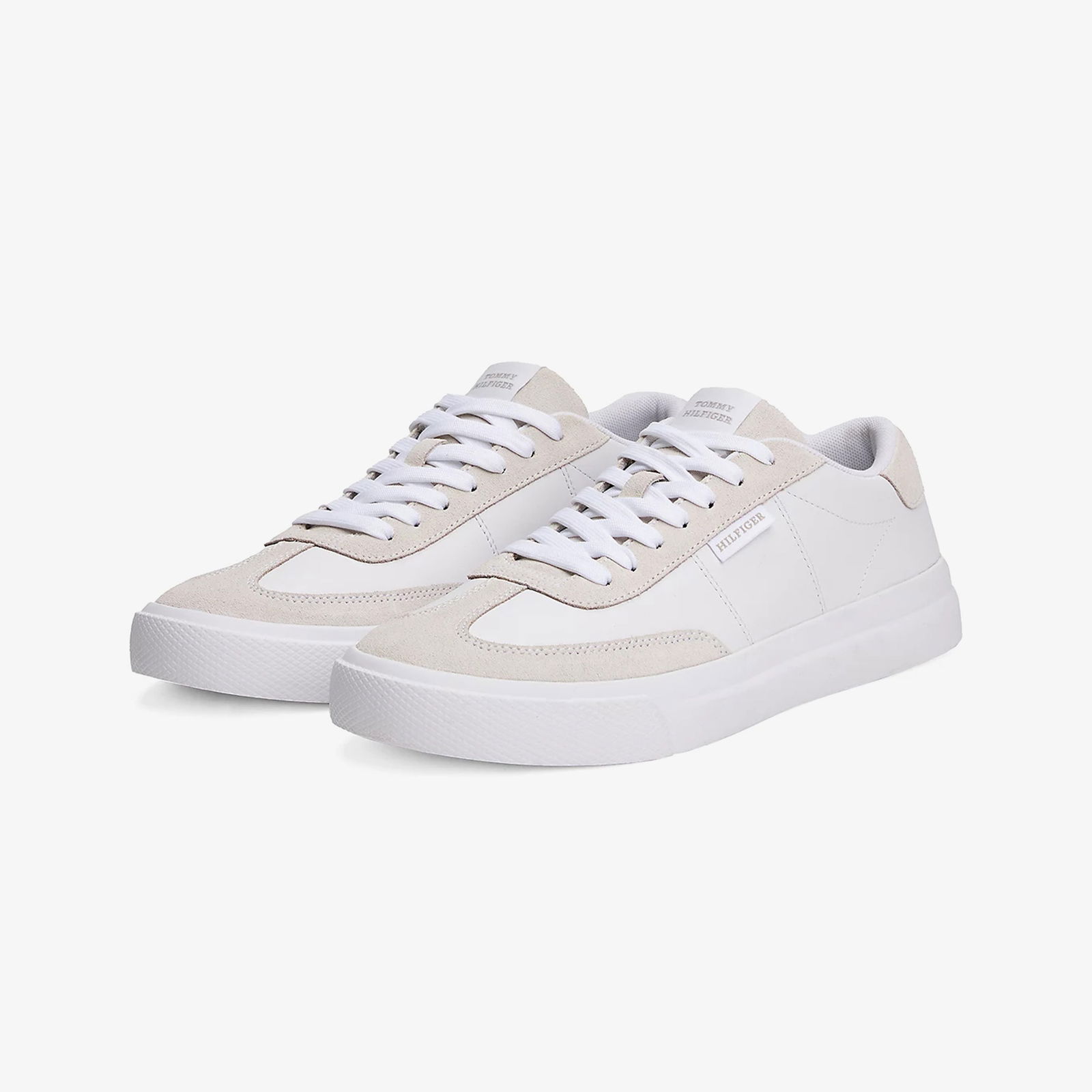 Tommy Hilfiger Cupset Leather Summer Erkek Beyaz Sneaker