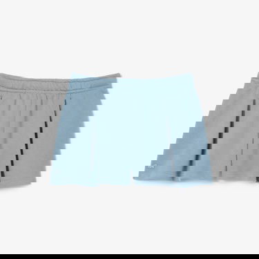  Lacoste Pleated Fleece Kadın Mavi Şort
