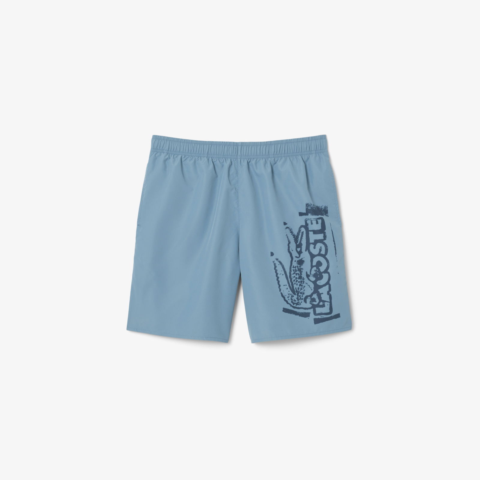 Lacoste Long Branded Erkek Mavi Mayo