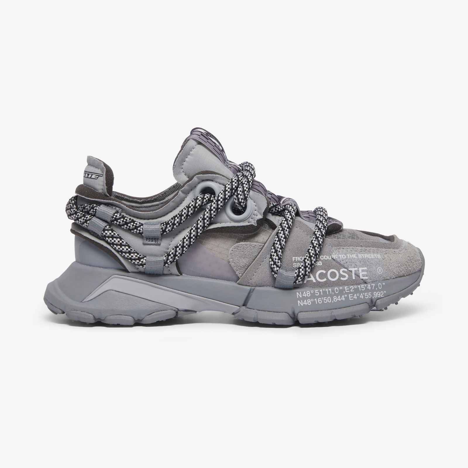 Lacoste L003 Active Runway Kadın Gri Sneaker