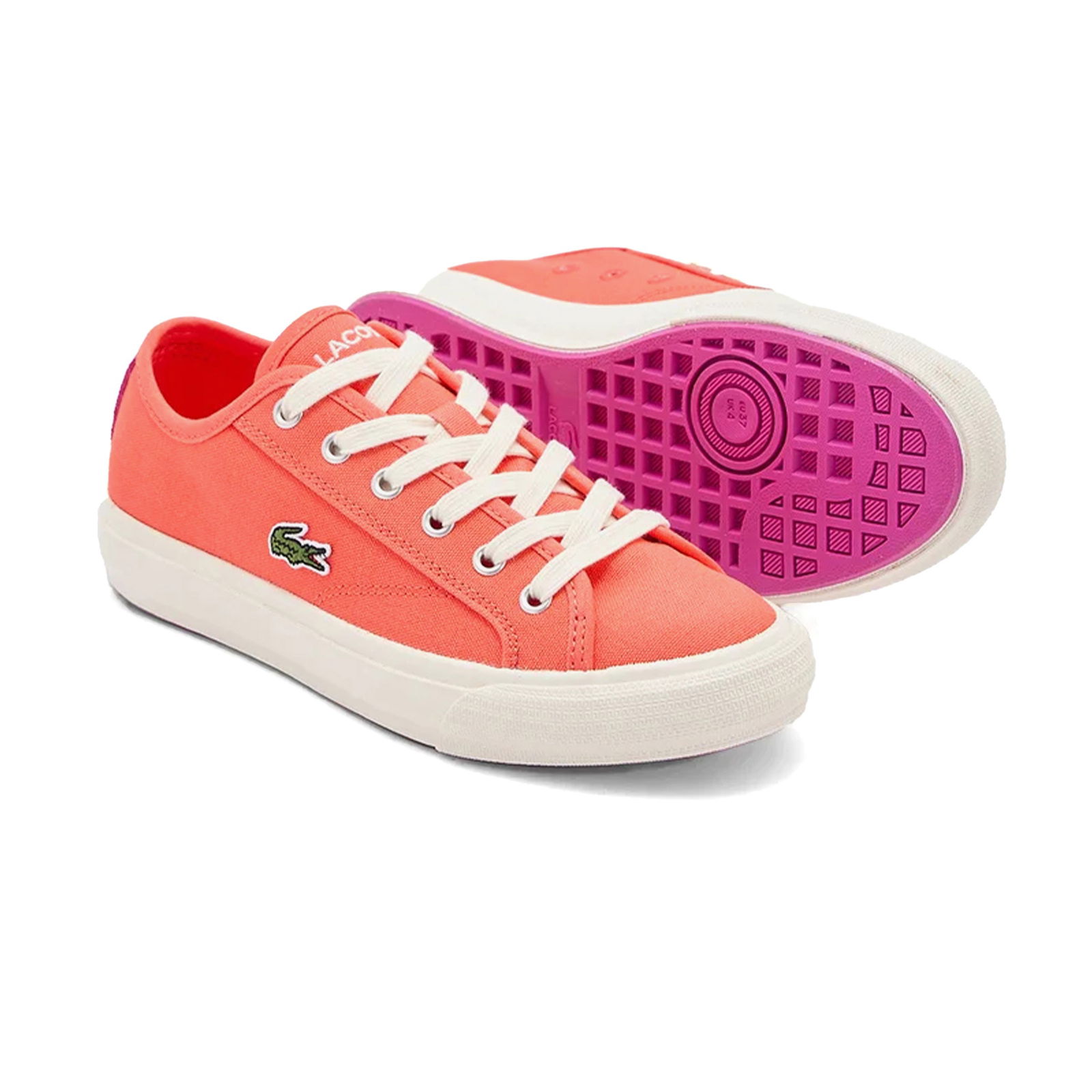 Lacoste Backcourt Kadın Turuncu Sneaker