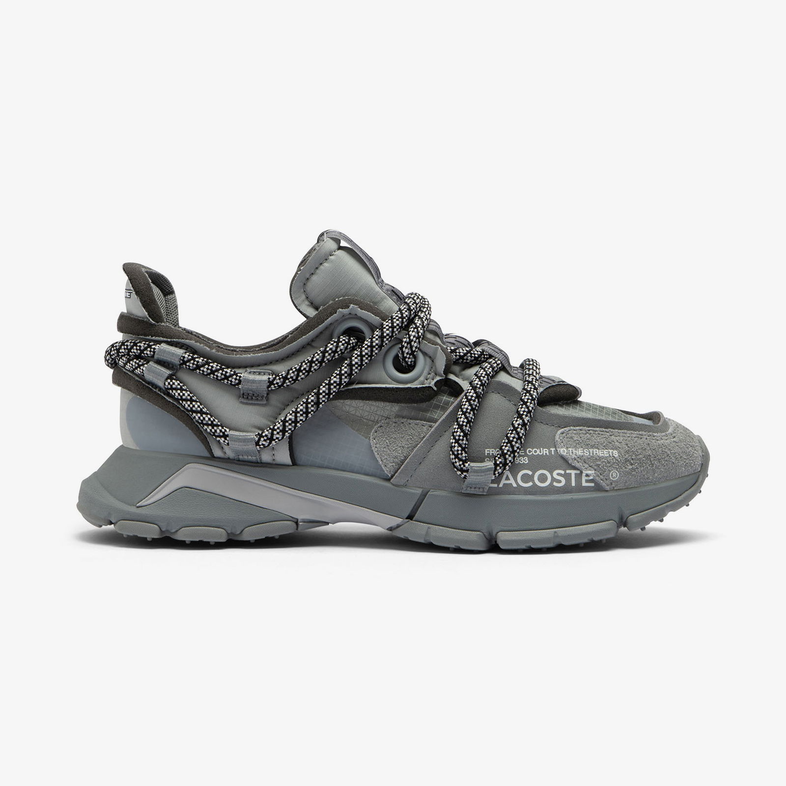 Lacoste L003 Active Runway Erkek Gri Sneaker