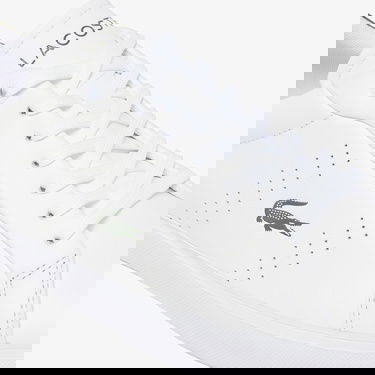 Lacoste Powercourt 2.0 Leather Erkek Beyaz Sneaker