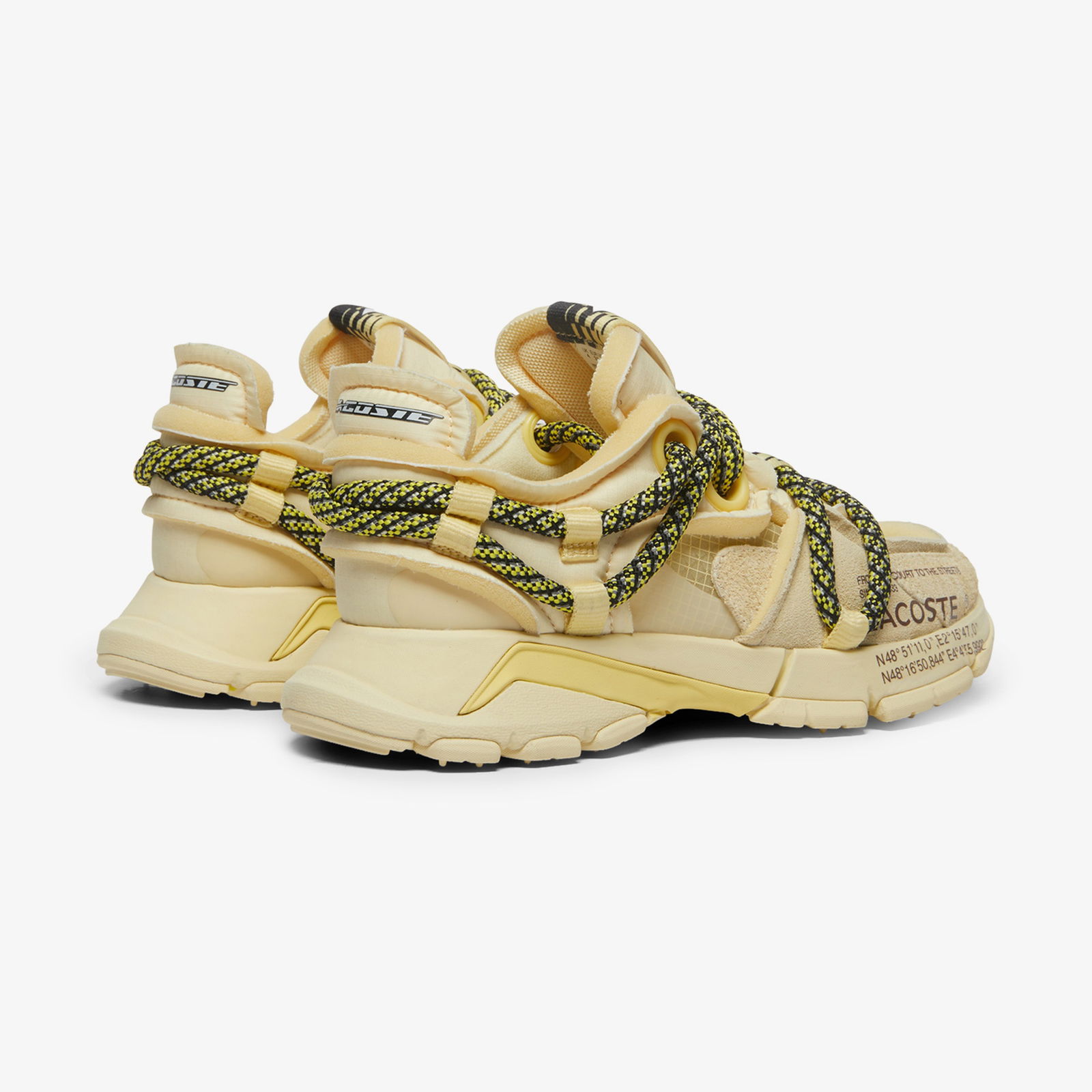 Lacoste L003 Active Runway Kadın Sarı Sneaker