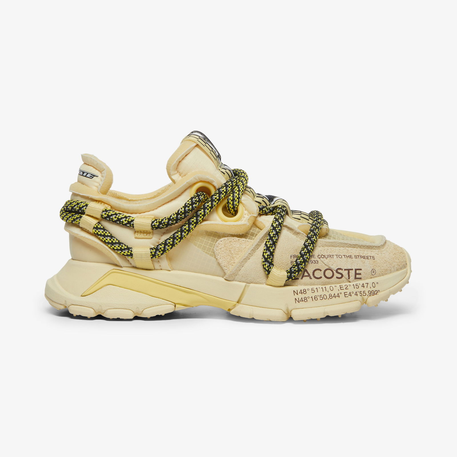Lacoste L003 Active Runway Kadın Sarı Sneaker