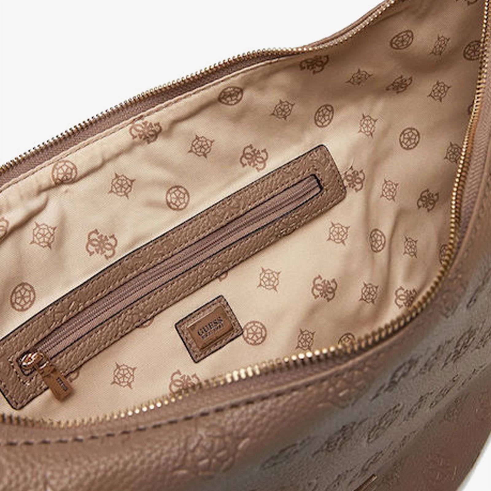 Guess Deesa Logovrtible Cresidia  Large Hobo Kadın Kahverengi Omuz Çantası