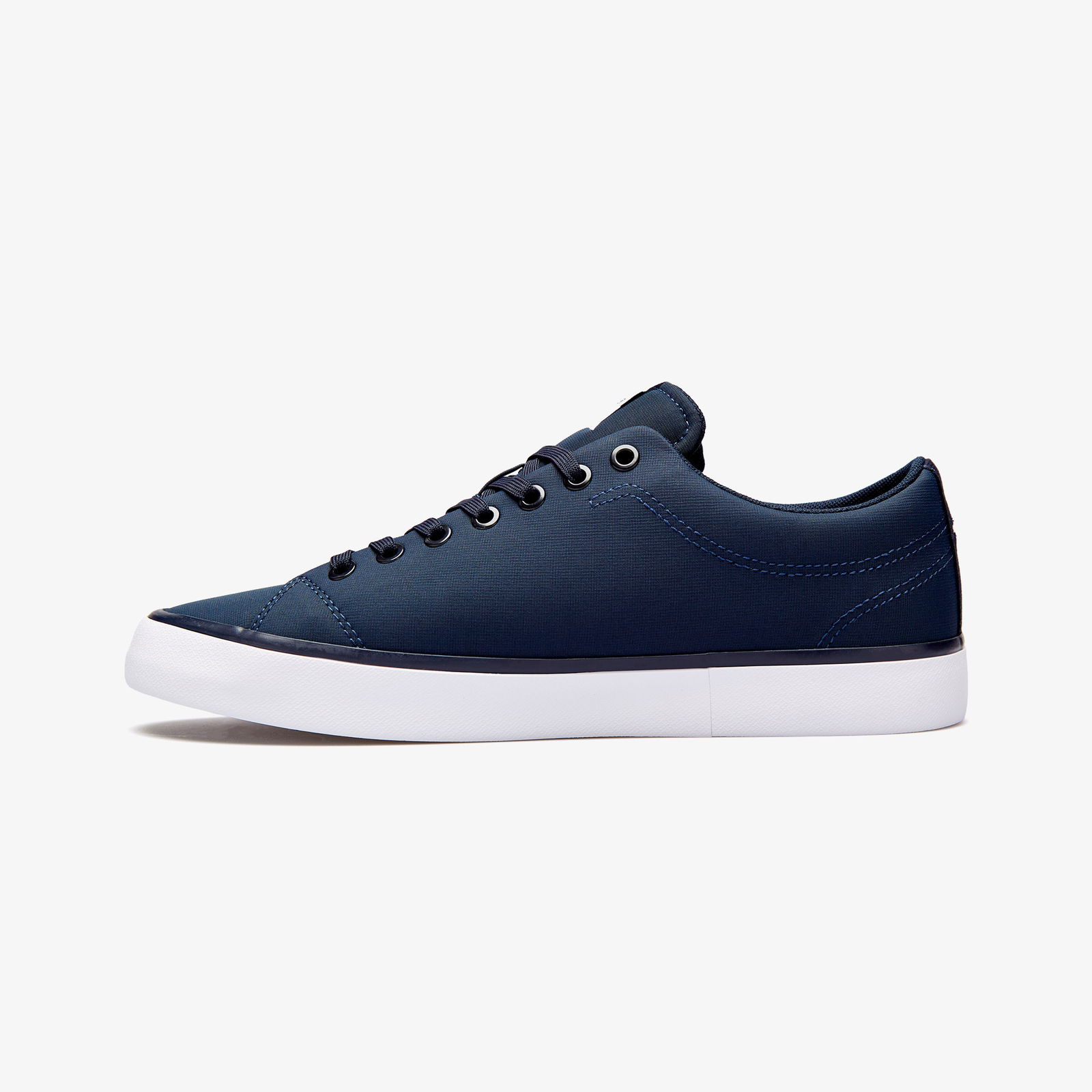 Tommy Hilfiger Th Hi Vulc Low Core Stripes Mesh Erkek Mavi Sneaker