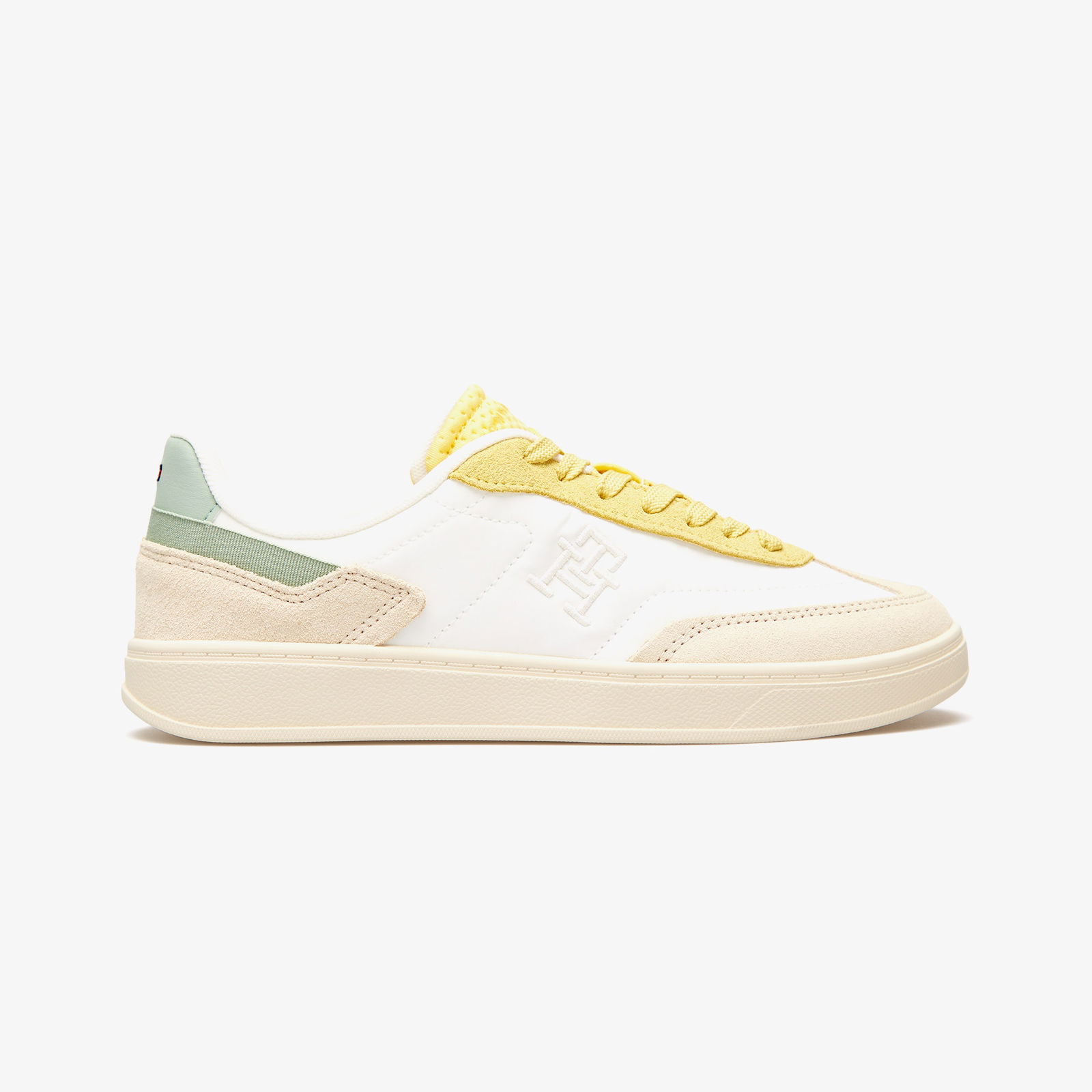 Tommy Hilfiger Th Heritage Kadın Bej Sneaker