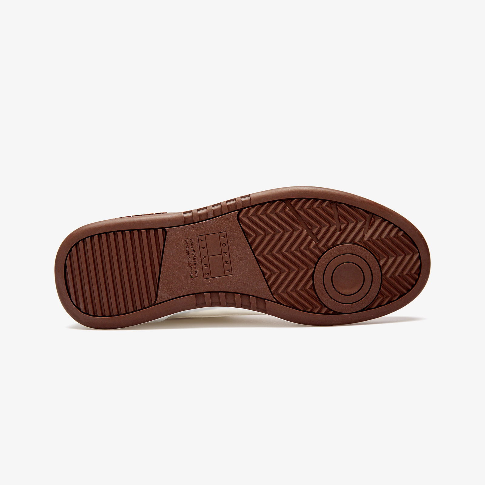 Tommy Hilfiger Cupsole Leather Mix Erkek Beyaz Sneaker