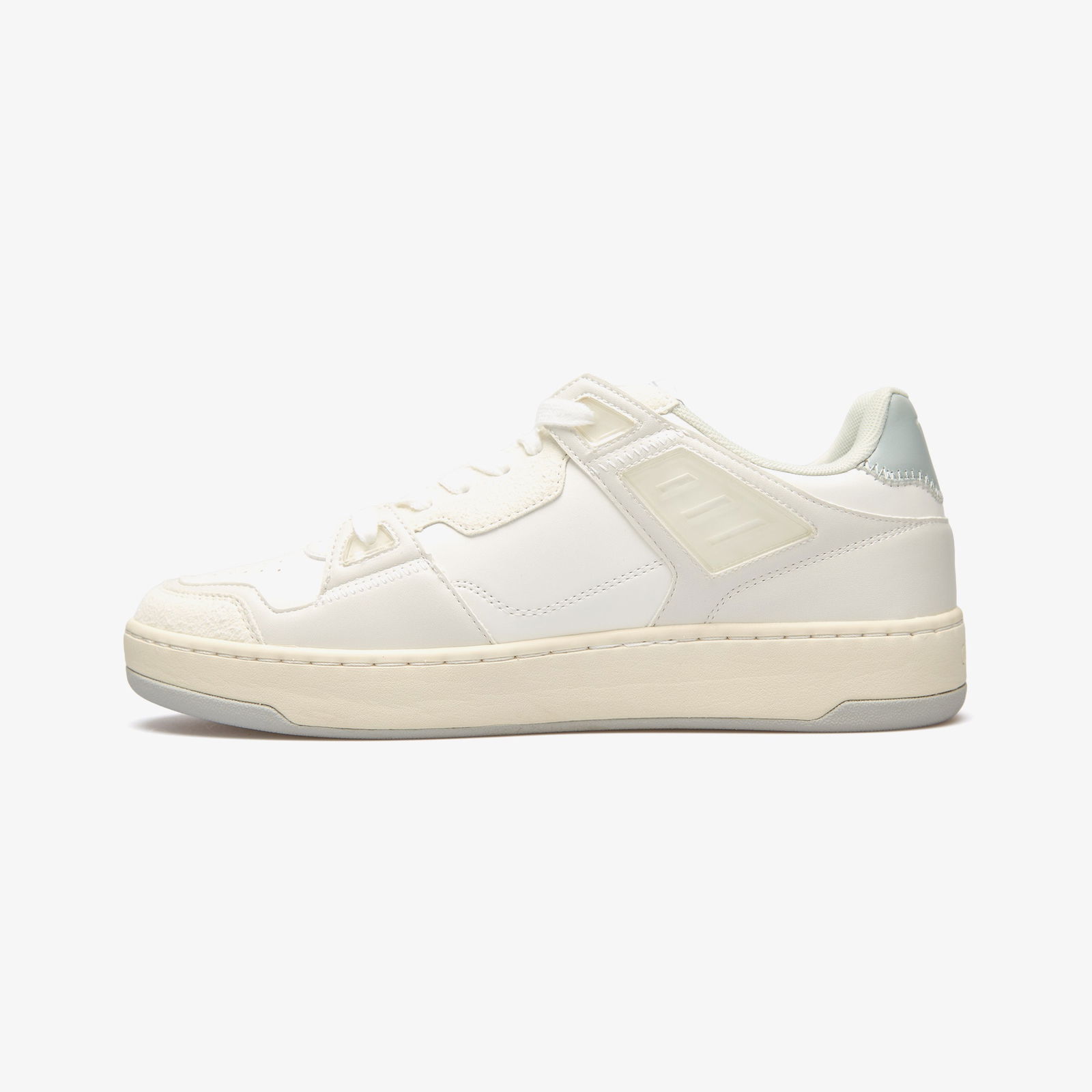 Guess Vincent Printed Eco Leather Active Erkek Beyaz Sneaker