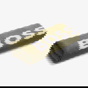  Boss Louis Towel Erkek Haki Plaj Havlusu