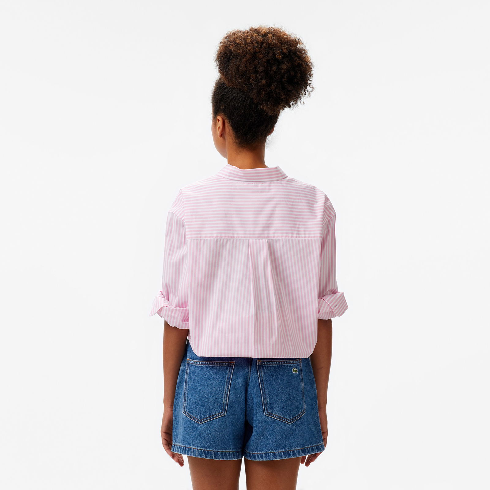 Les Benjamins Unisex Pembe Gömlek