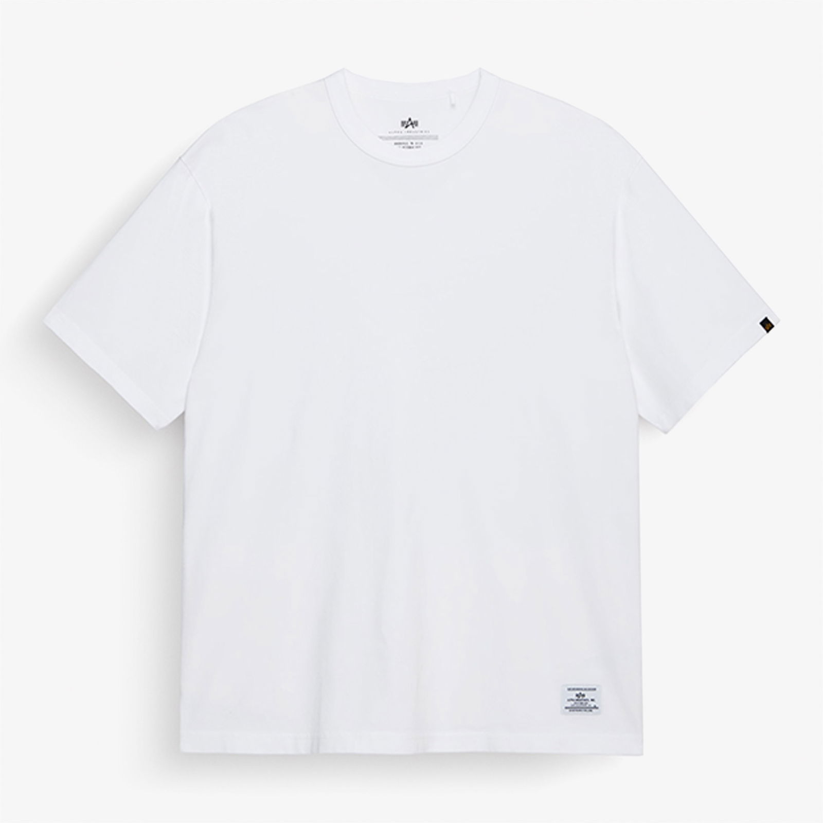 Alpha Industries Essential Erkek Beyaz T-Shirt