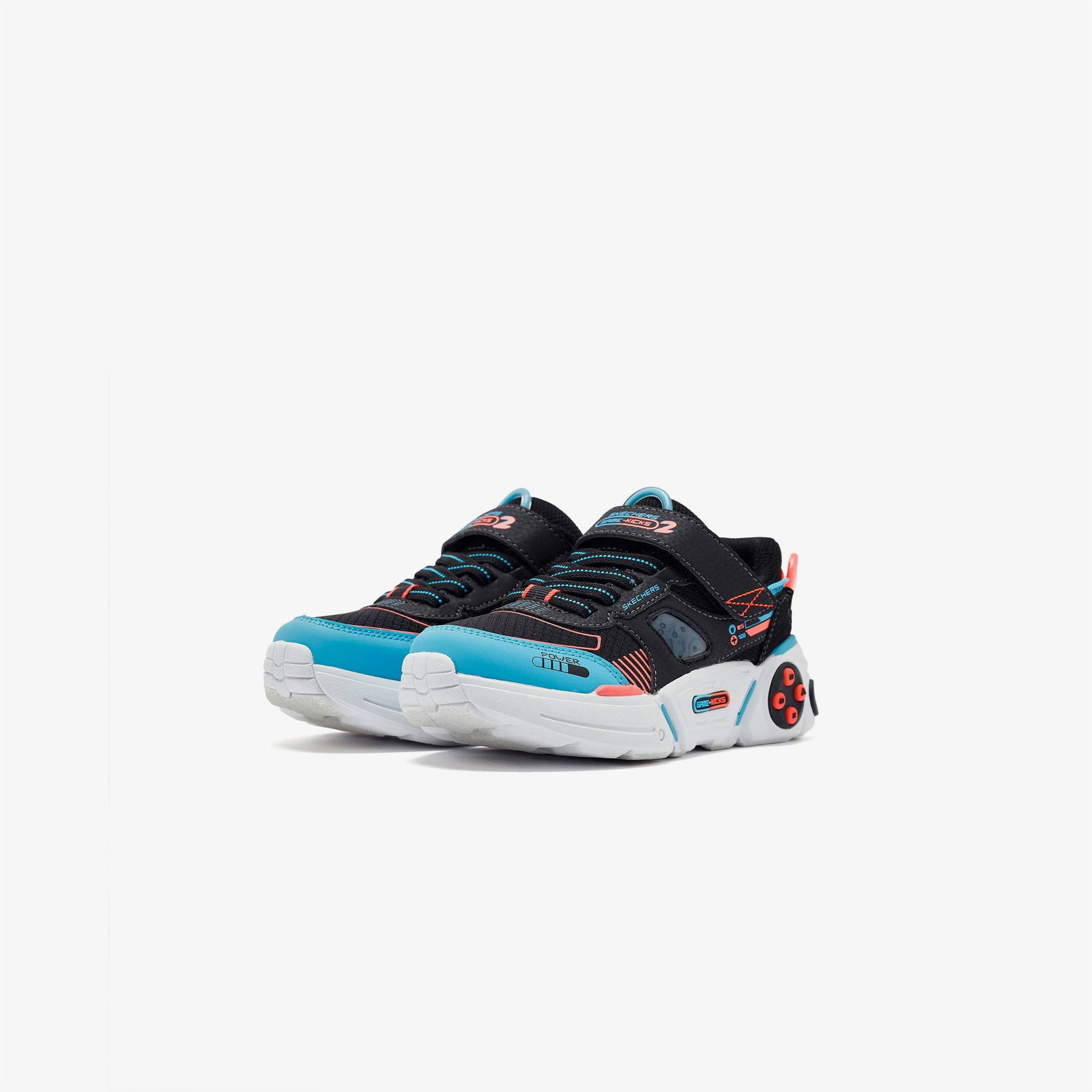 Skechers Gametronix 2.0 Çocuk Siyah Spor Ayakkabı