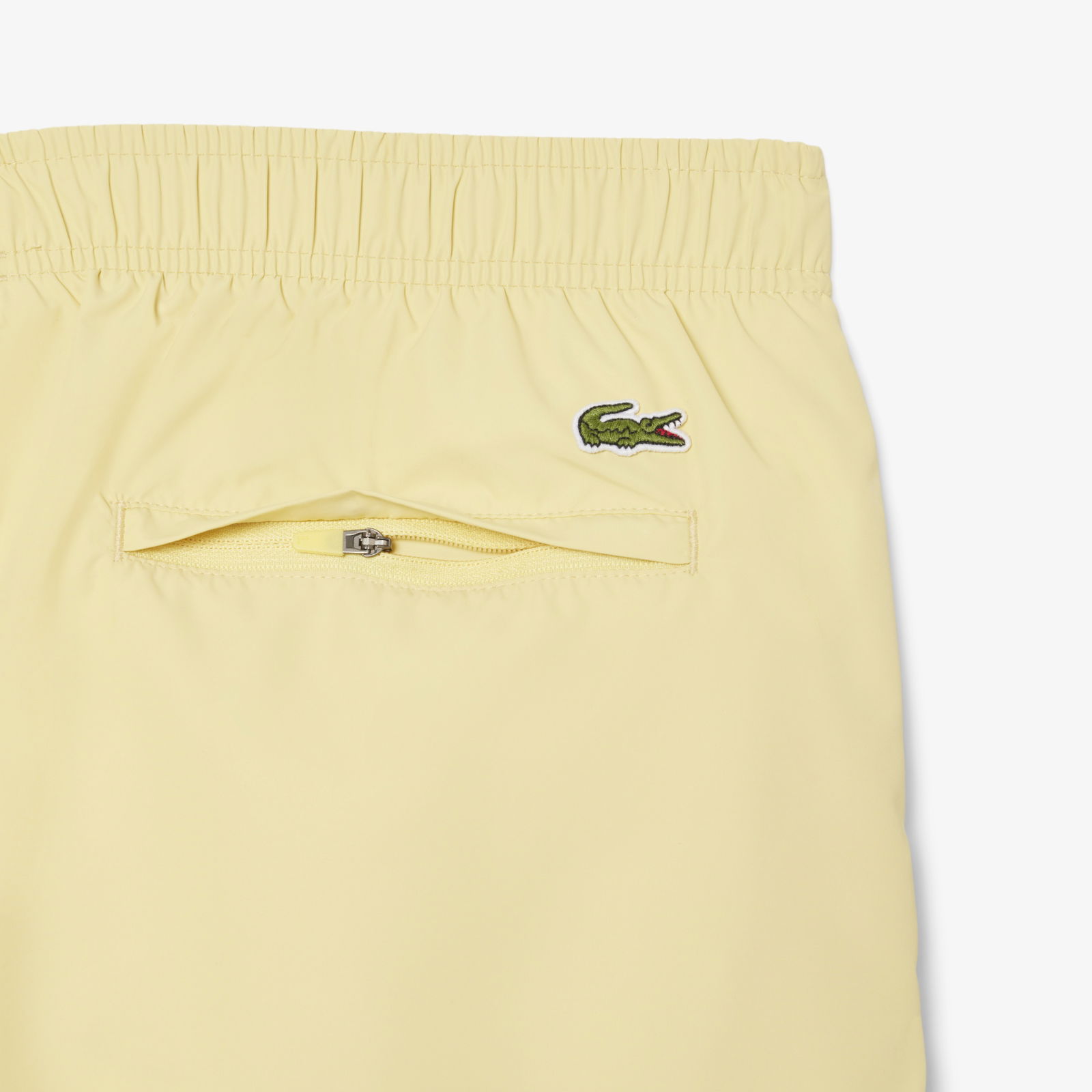 Lacoste Logo Branded Erkek Sarı Mayo