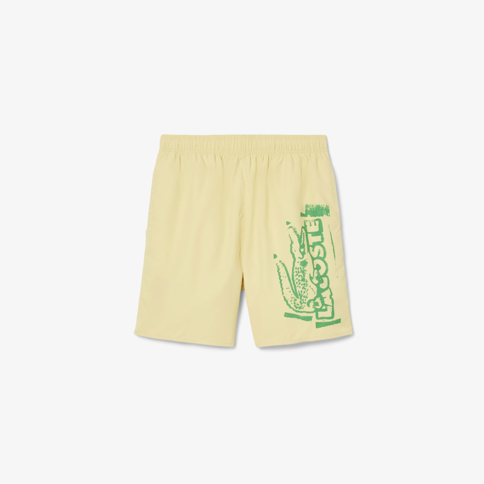 Lacoste Logo Branded Erkek Sarı Mayo