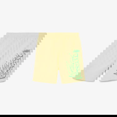  Lacoste Logo Branded Erkek Sarı Mayo