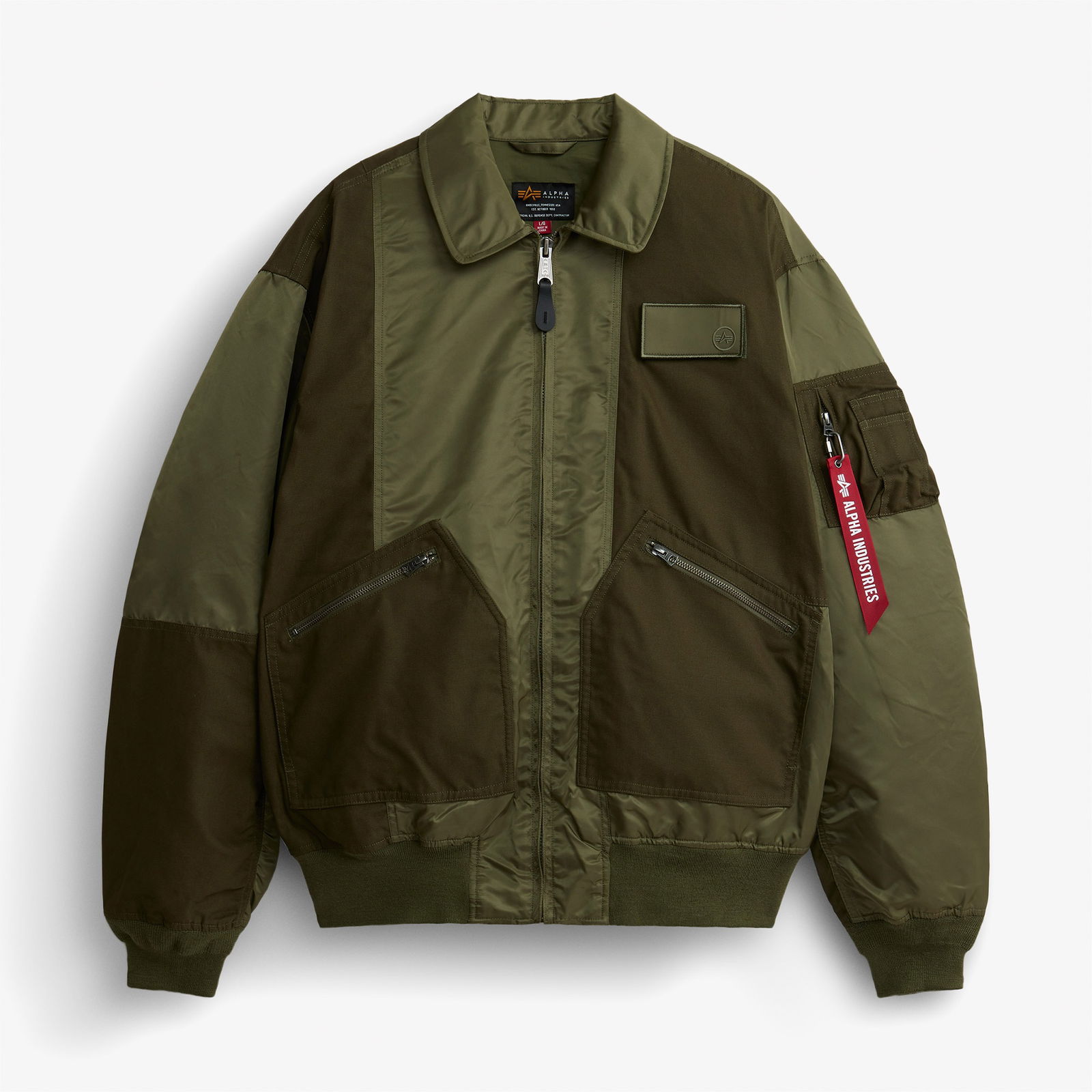Alpha Industries Mixed Media CWU 36P Erkek Yeşil Ceket
