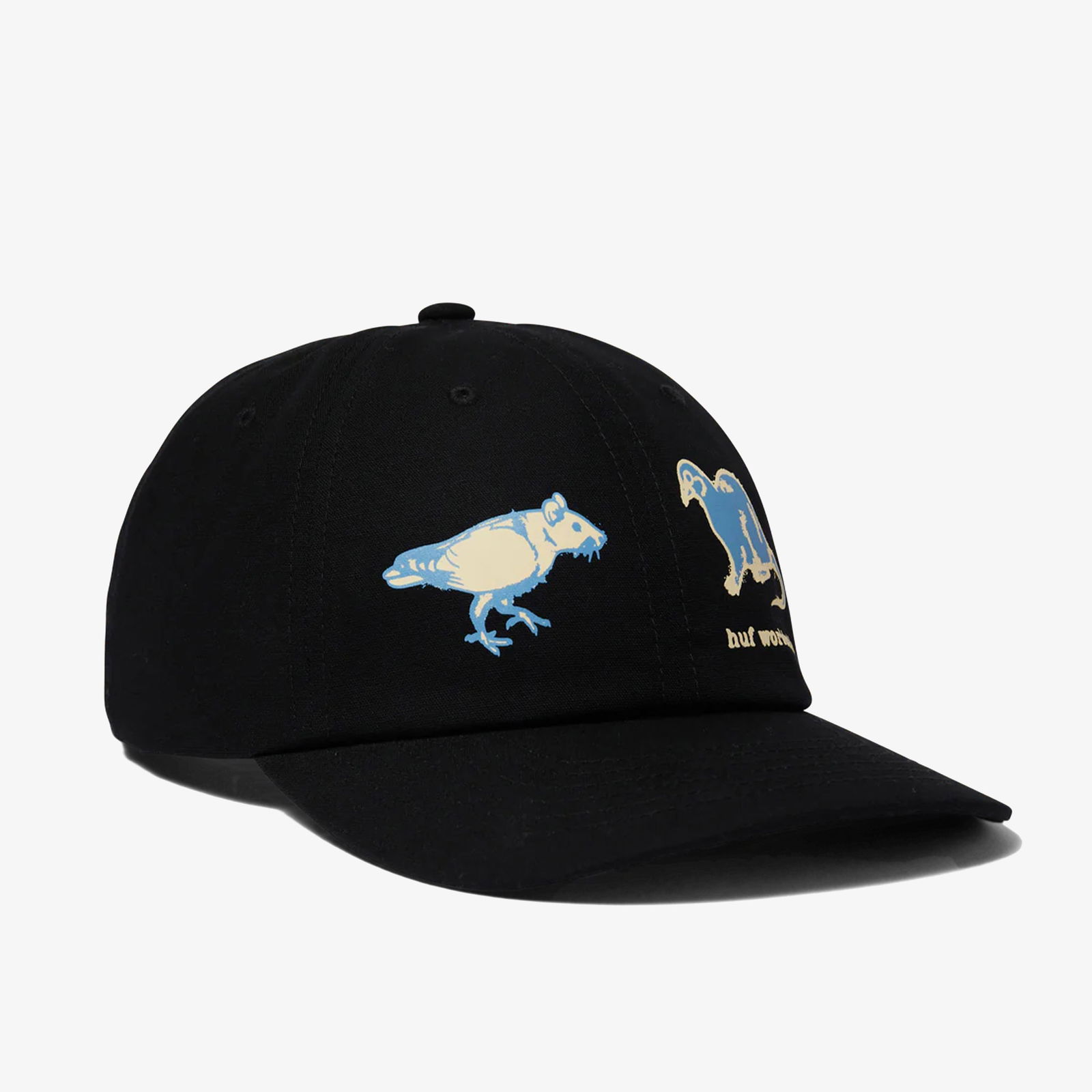 Huf Rigeon Snapback Erkek Siyah Şapka