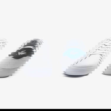  Lacoste Powercourt Leather Erkek Beyaz Sneaker