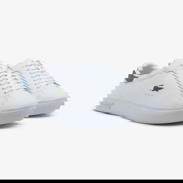  Lacoste Powercourt Leather Erkek Beyaz Sneaker