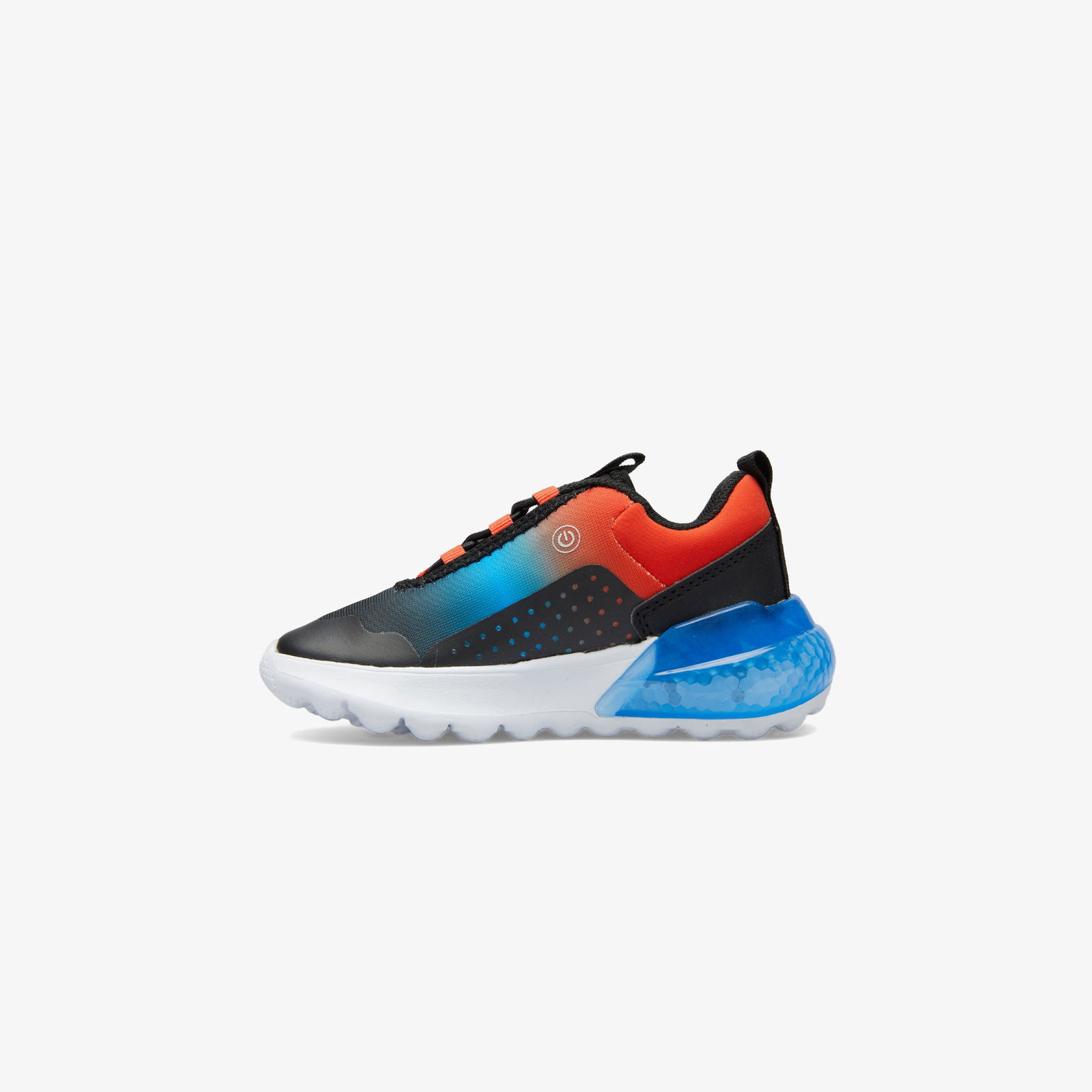 Geox Activart Illuminus Çocuk Siyah Sneaker
